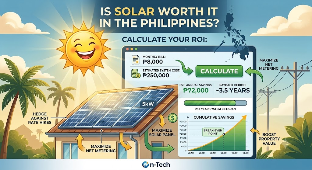 Is Solar Worth It in the Philippines? Calculating Your Return on Investment (ROI)